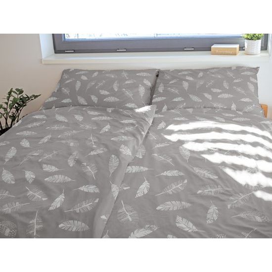 BAVLNĚNÉ POVLEČENÍ BÍLÁ PEŘÍČKA - BAVLNĚNÁ POVLEČENÍ - DOMÁCNOST