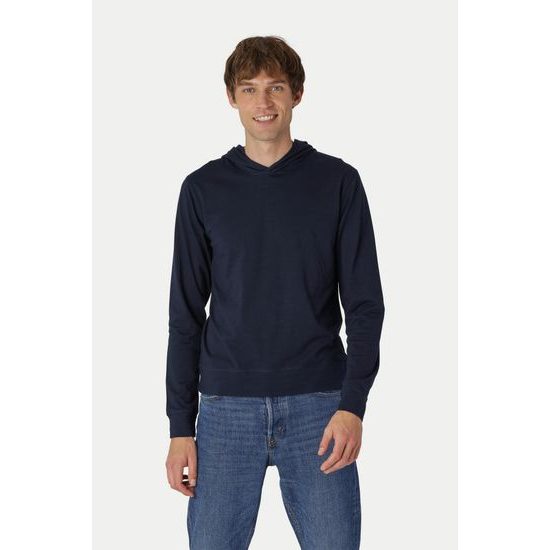 KÖNNYŰ KAPUCNIS PULÓVER ORGANIKUS FAIRTRADE BIOPAMUTBÓL - BELEBÚJÓS PULÓVEREK - RUHÁZAT