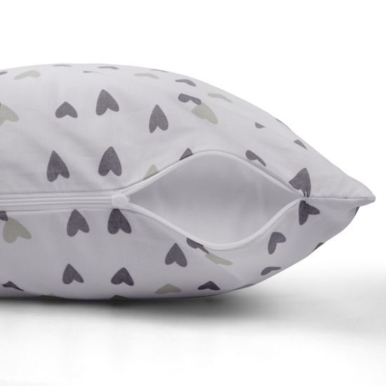 BAVLNĚNÉ POVLEČENÍ SRDÍČKA - BAVLNĚNÁ POVLEČENÍ - DOMÁCNOST