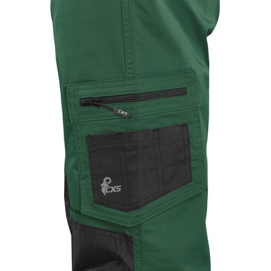 PÁNSKÉ PRACOVNÍ KALHOTY CXS SOLIS FLEX - MONTÉRKY DO PASU - PRACOVNÍ ODĚVY