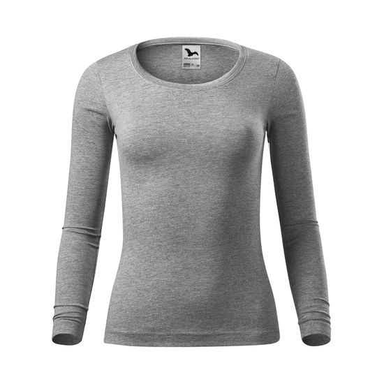 DÁMSKE TRIČKO S DLHÝM RUKÁVOM FIT-T LONG SLEEVE - TRIČKÁ S DLHÝM RUKÁVOM - OBLEČENIE