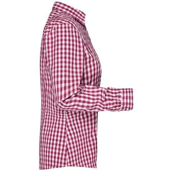 DAMEN KAROHEMD JN616 - LANGARM HEMDEN - KLEIDUNG