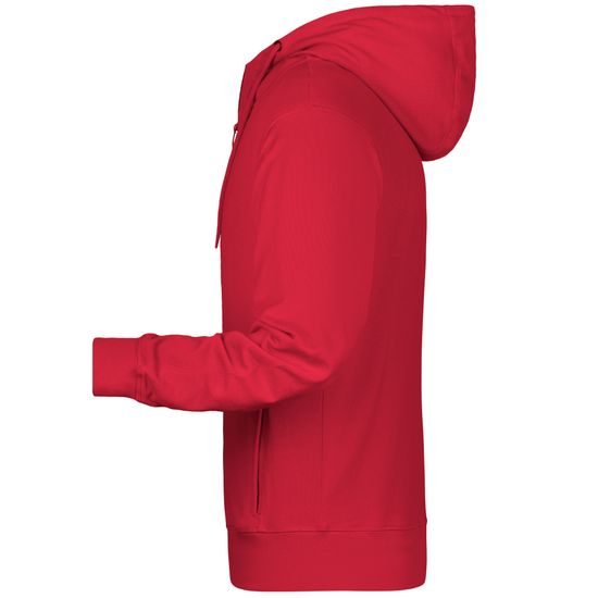 HERREN KAPUZENJACKE AUS BIO-BAUMWOLLE 8026 - SWEATSHIRTS MIT REISSVERSCHLUSS - KLEIDUNG