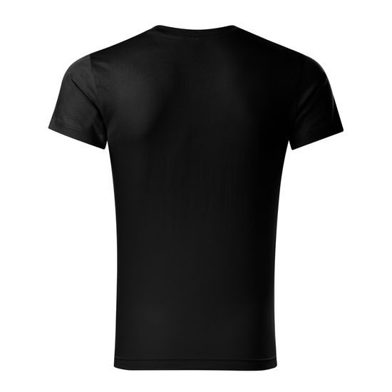 PÁNSKE TRIČKO SLIM FIT V-NECK - TRIČKÁ S KRÁTKYM RUKÁVOM - OBLEČENIE