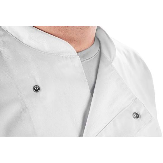 JACHETĂ BUCĂTAR CXS CHEFLINE CU MÂNECĂ SCURTĂ - TUNICĂ RONDON PENTRU BUCĂTARI - HAINE DE LUCRU