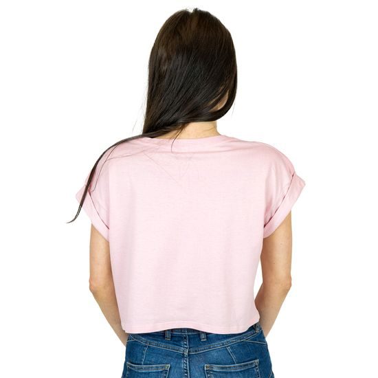 TRICOU CROP TOP PENTRU FEMEI - TRICOURI CU MÂNECĂ SCURTĂ - ÎMBRĂCĂMINTE