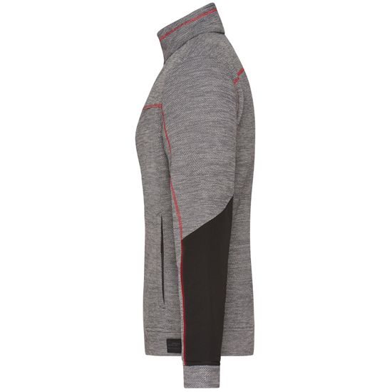 DAMEN STRICKFLEECE-SWEATSHIRT JN1817 - ARBEITSSWEATSHIRTS - ARBEITS KLEIDUNG