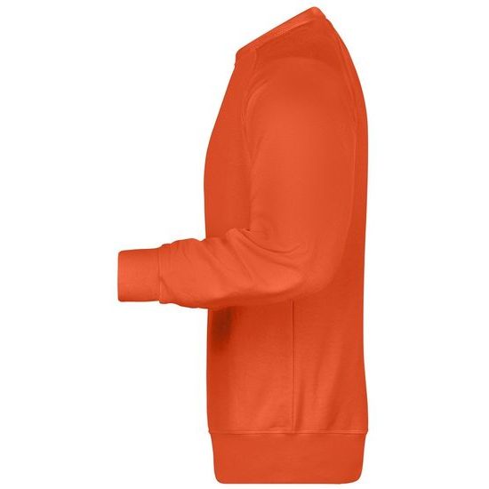 HERREN SWEATSHIRT OHNE KAPUZE AUS BIO-BAUMWOLLE 8022 - SWEATSHIRTS OHNE REISSVERSCHLUSS - KLEIDUNG