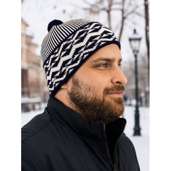 BONTIS RETRO-WINTERMÜTZE MIT BOMMEL - BOMMELMÜTZEN - ACCESSOIRES