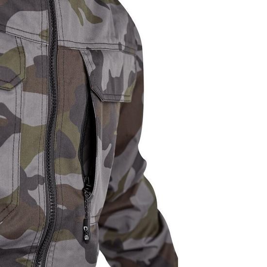 HERREN CAMOUFLAGE JACKE CXS CAMO - ANGELBEKLEIDUNG - ARBEITS KLEIDUNG