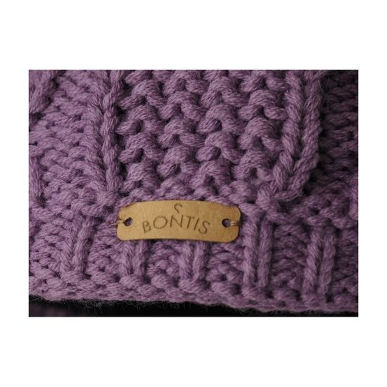 DAMEN WINTERMÜTZE MIT KUNSTFELL-BOMMEL - BOMMELMÜTZEN - CAPS UND MÜTZEN