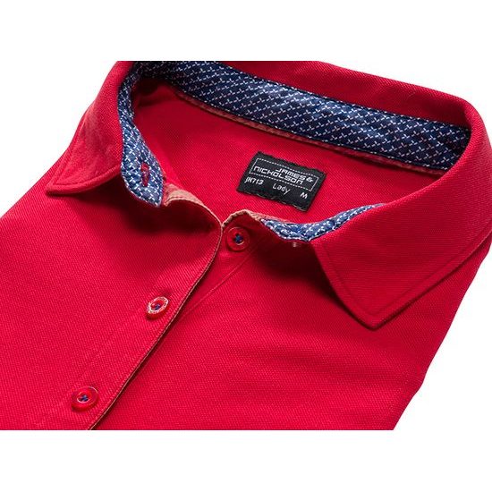 TRICOU POLO PENTRU FEMEI CU MÂNECĂ LUNGĂ JN713 - BLUZE POLO CU MÂNECĂ LUNGĂ - ÎMBRĂCĂMINTE