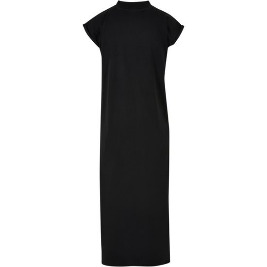 LEŽÉRNÍ PRODLOUŽENÉ ŠATY SE STOJÁČKEM - ŠATY - OBLEČENÍ