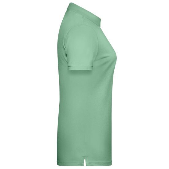 DAMEN POLOSHIRT AUS BIO-BAUMWOLLE 8009 - KURZARM POLO-SHIRTS - KLEIDUNG