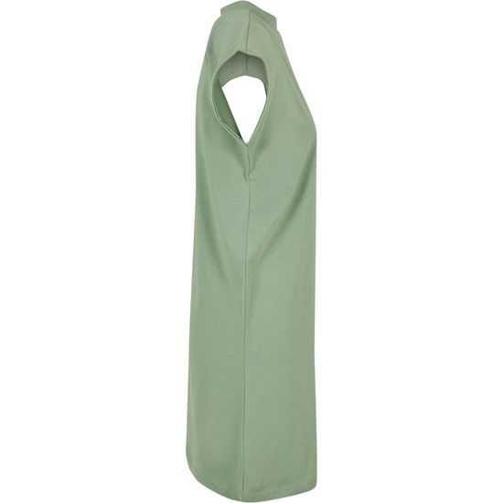 LÄSSIGES BAUMWOLLKLEID MIT STEHKRAGEN - KLEIDER - KLEIDUNG