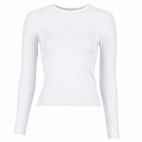 DÁMSKE TRIČKO S DLHÝM RUKÁVOM ULTRA SLIM - TRIČKÁ - OBLEČENIE