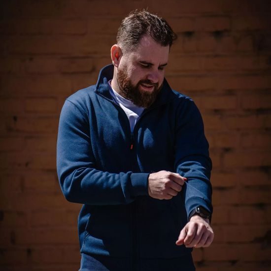 ADAMOS SWEATJACKE MIT REISSVERSCHLUSS - ARBEITSSWEATSHIRTS - ARBEITS KLEIDUNG