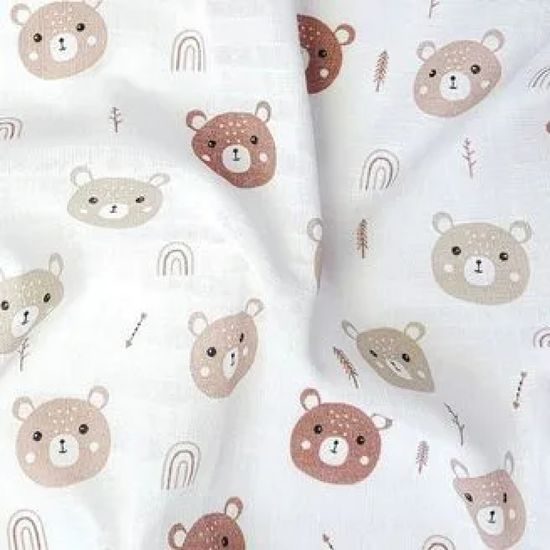 LÁTKOVÉ PLIENKY 5 KUSOV: MEDVEDÍK A ŠÍPY - PLIENKY - DOMÁCNOSŤ