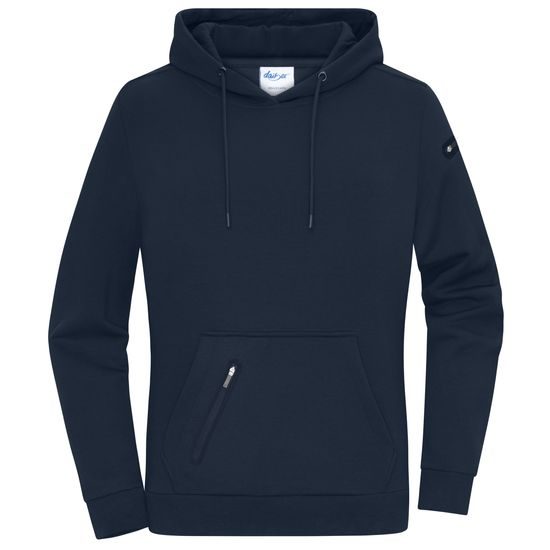STYLISCHER DAMEN-HOODIE MIT KAPUZE 8045 - SWEATSHIRTS OHNE REISSVERSCHLUSS - KLEIDUNG
