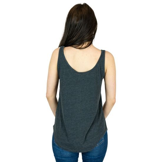 DAMEN TANKTOP AUS BAUMWOLLE LOCKER GESCHNITTEN - TANKTOPS - KLEIDUNG