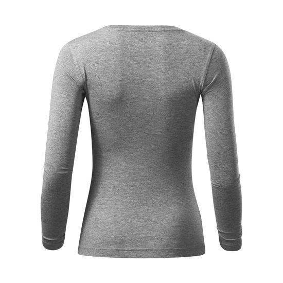 DÁMSKÉ TRIČKO S DLOUHÝM RUKÁVEM FIT-T LONG SLEEVE - TRIČKA S DLOUHÝM RUKÁVEM - OBLEČENÍ