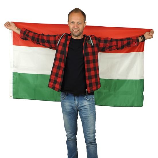 UNGARISCHE FLAGGE - SPORT - KLEIDUNG