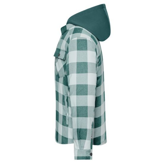 ZATEPLENÁ PRACOVNÍ KOŠILE S KAPUCÍ JN1872 - PRACOVNÍ ODĚVY