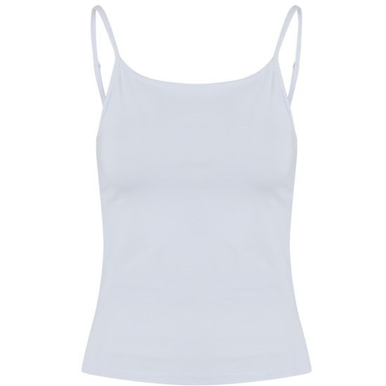 DAMEN-TOP MIT SPAGHETTITRÄGERN - TANKTOPS - KLEIDUNG