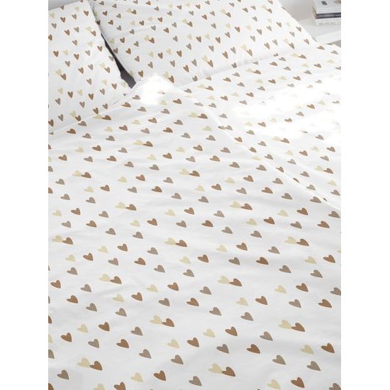 LENJERIE DE PAT DIN BUMBAC INIMIOARE - LENJERIE DE PAT DIN BUMBAC - GOSPODĂRIE