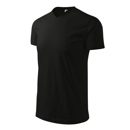 TRIČKO HEAVY V-NECK - TRIČKÁ S KRÁTKYM RUKÁVOM - OBLEČENIE