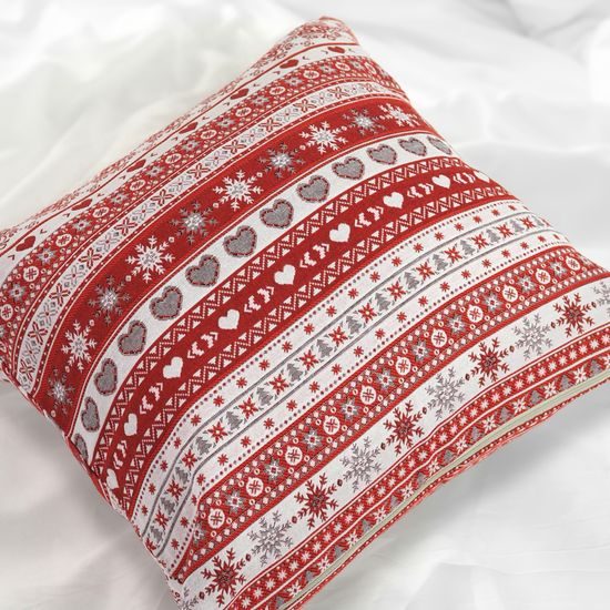 OBLIEČKA NA VANKÚŠIK SO ZIMNÝMI MOTÍVMI - OBLIEČKY NA VANKÚŠE - DOMÁCNOSŤ