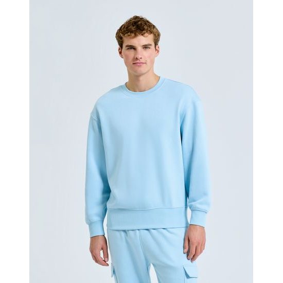 MIKINA Z RECYKLOVANÉHO MATERIÁLU UNISEX - MIKINY CEZ HLAVU - OBLEČENIE