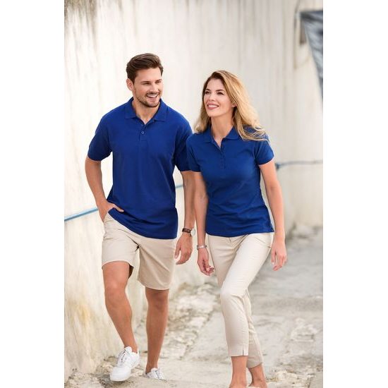 HERREN POLO-SHIRT COTTON - KURZARM POLO-SHIRTS - KLEIDUNG