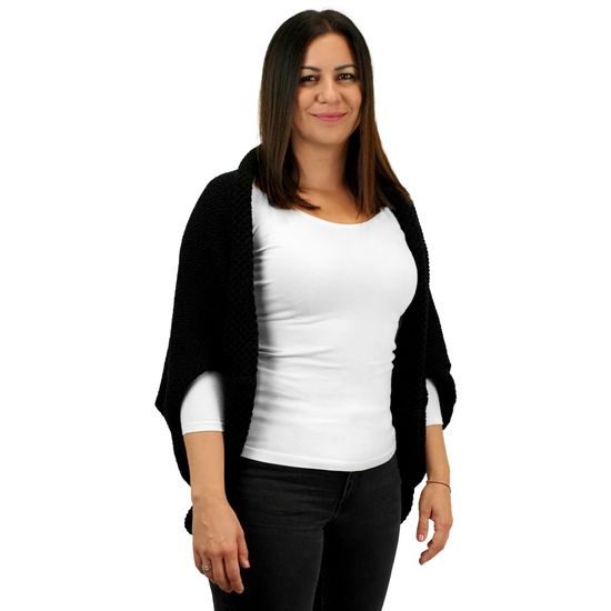 GESCHENKSET: STRICK-CARDIGAN UND STIRNBAND - PULLOVER OHNE VERSCHLUSS - KLEIDUNG