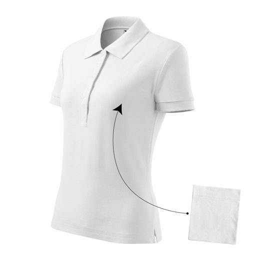 TRICOU POLO DAMĂ COTTON - TRICOURI POLO - ÎMBRĂCĂMINTE