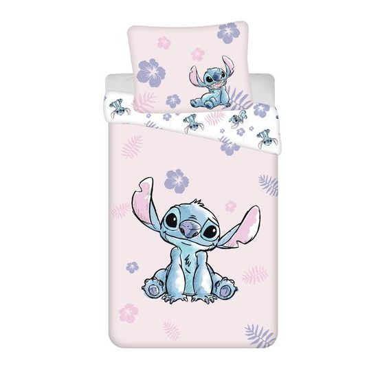 POSTEĽNÁ BIELIZEŇ LILO A STITCH PINK - DETSKÉ OBLIEČKY - DOMÁCNOSŤ