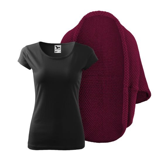 SET DAMĂ: CARDIGAN TRICOTAT ȘI TRICOU - PULOVERE - ÎMBRĂCĂMINTE