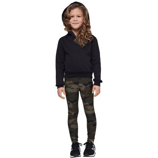 MÄDCHEN CROP TOP SWEATSHIRT MIT KAPUZE - KINDER SWEATSHIRTS - KINDER KLEIDUNG