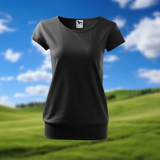 ЖІНОЧА ФУТБОЛКА CITY - ФУТБОЛКИ З КОРОТКИМИ РУКАВАМИ - ОДЯГ