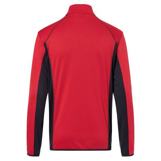 HANORAC STRETCH DE BĂRBAȚI DIN FLEECE JN784 - HANORACE SPORT CU FERMOAR - ECHIPAMENT SPORTIV