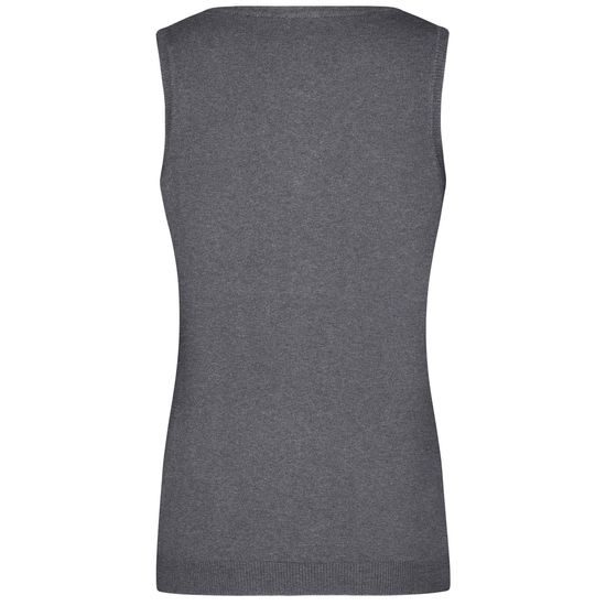 DAMEN-STRICKWESTE JN656 - PULLOVER MIT V-AUSSCHNITT - KLEIDUNG