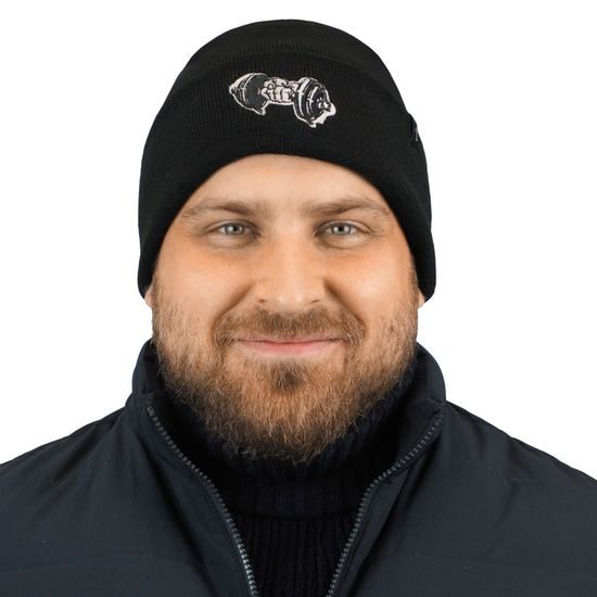 PLETENÁ ČIAPKA S VÝŠIVKOU ČINKA - SPORT - OBLEČENIE