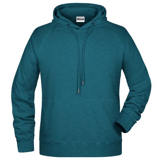 HERREN HOODIE AUS BIO-BAUMWOLLE 8024 - SWEATSHIRTS OHNE REISSVERSCHLUSS - KLEIDUNG