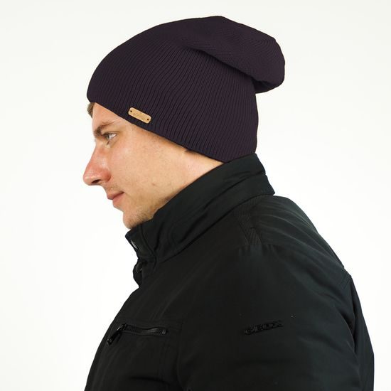 HERREN LANGE WINTER BEANIE - STRICKMÜTZEN - CAPS UND MÜTZEN