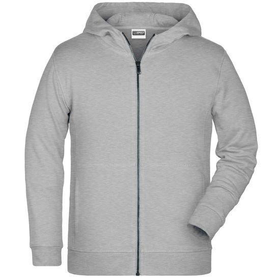 HANORAC PENTRU COPII CU FERMOAR DIN BUMBAC BIO 8026K - HANORACE PENTRU COPII - ÎMBRĂCĂMINTE PENTRU COPII