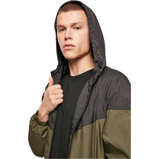 HERREN-ZWEIFARBEN-WINDJACKE - JACKEN - KLEIDUNG