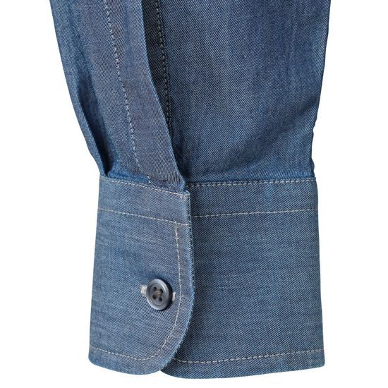 HERREN JEANSHEMD JN629 - LANGARM HEMDEN - KLEIDUNG