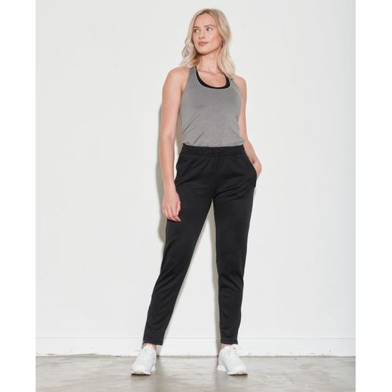 DAMEN SPORTLEGGINGS SLIM LEG - LAUF-JOGGINGHOSEN - SPORT KLEIDUNG