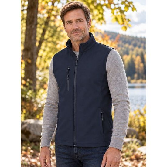 VESTĂ SOFTSHELL BĂRBAȚI TRAIL - VESTE DIN SOFTSHELL - ÎMBRĂCĂMINTE