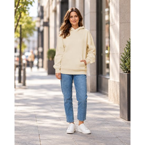 MIKINA S KAPUCŇOU VIBE HOODIE - MIKINY CEZ HLAVU - OBLEČENIE
